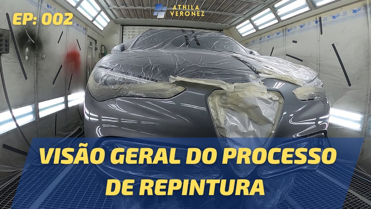 ALFA ROMEO STELVIO - Processo de repintura | EP:002