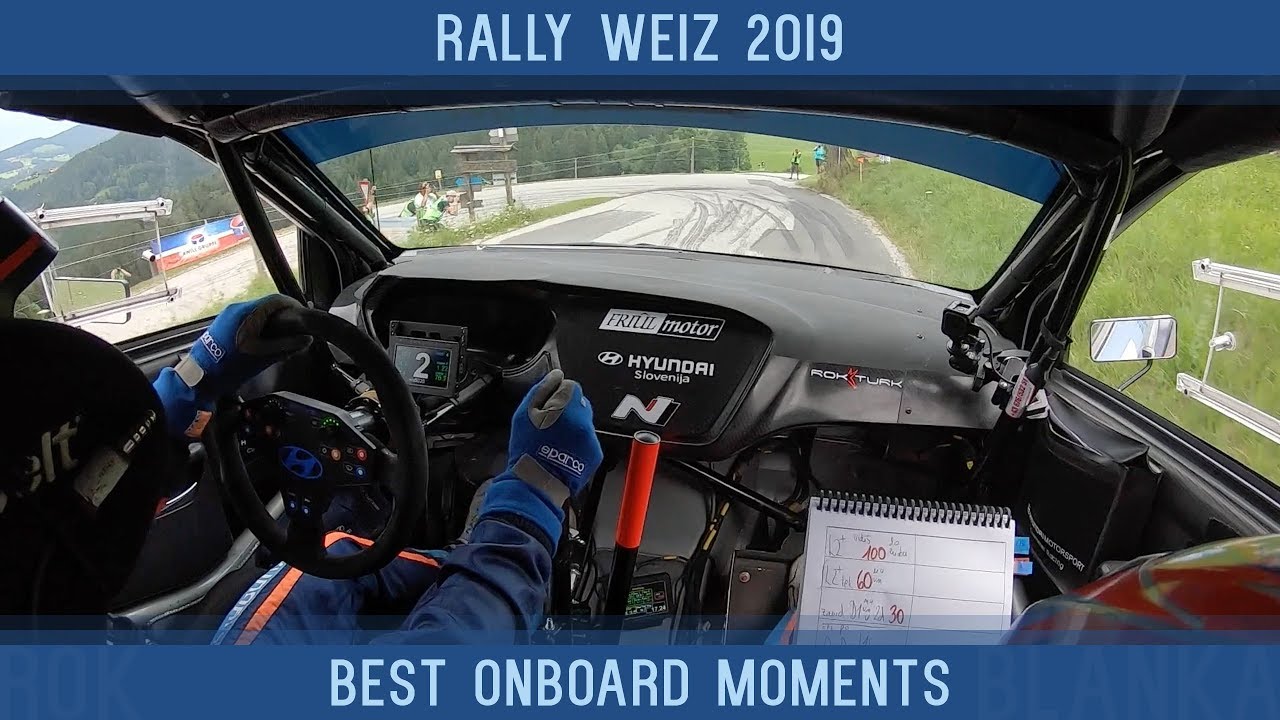 Rally Weiz 2019 | Best onboard moments | Rok Turk - Blanka Kacin (Hyundai i20 R5)