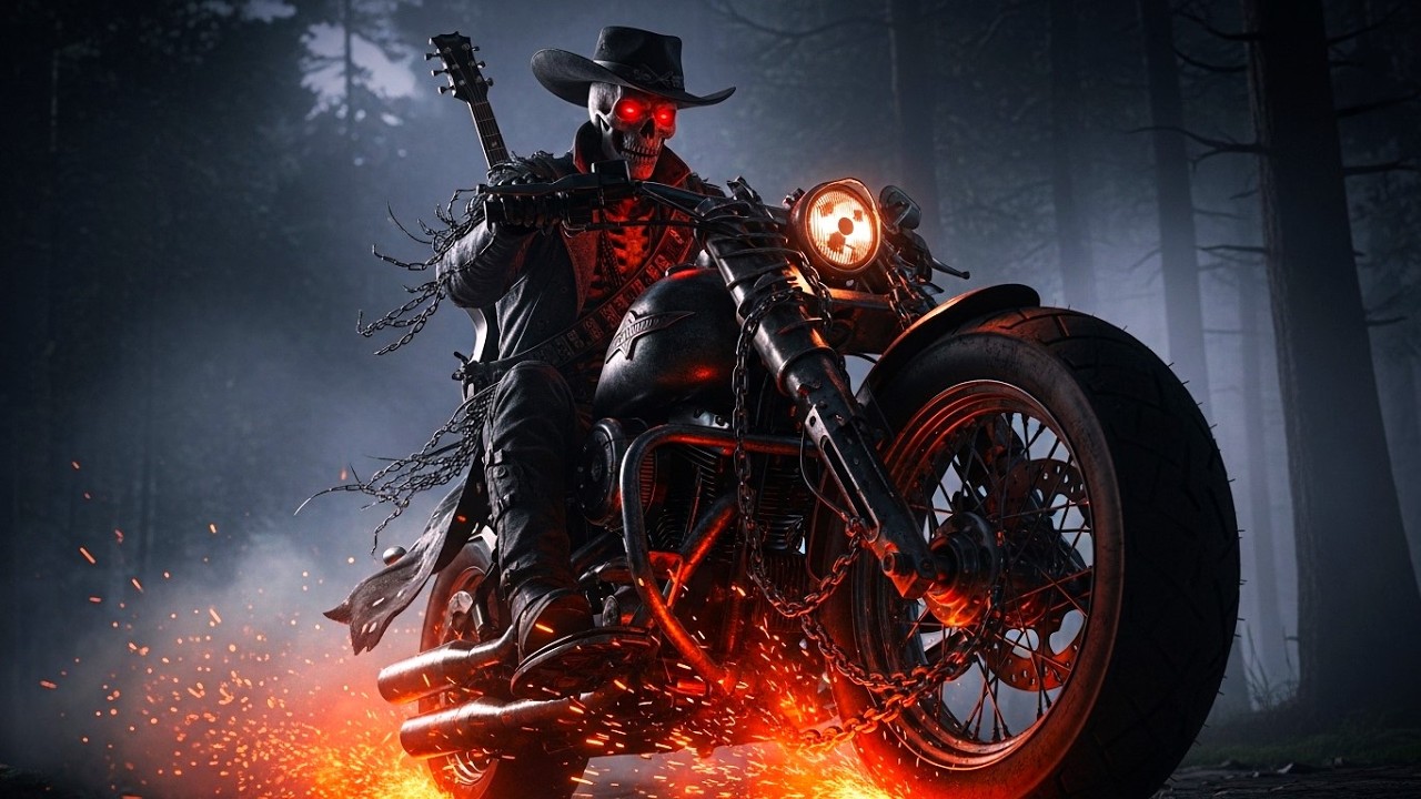 OUTLAW BIKER ROCK • Dark Country Rust & Thunder for Highway Legends