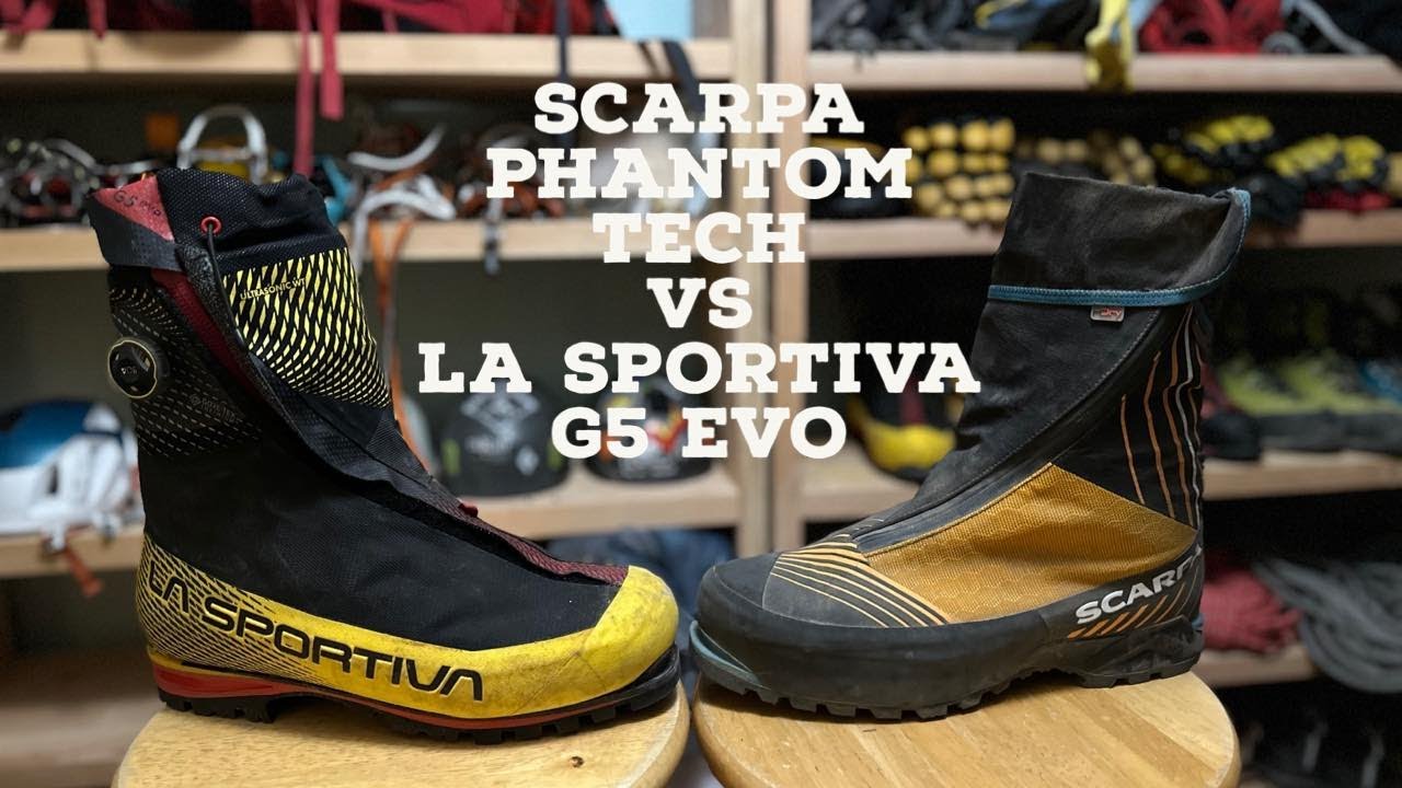 Scarpa Phantom Tech vs La Sportiva G5 Evo
