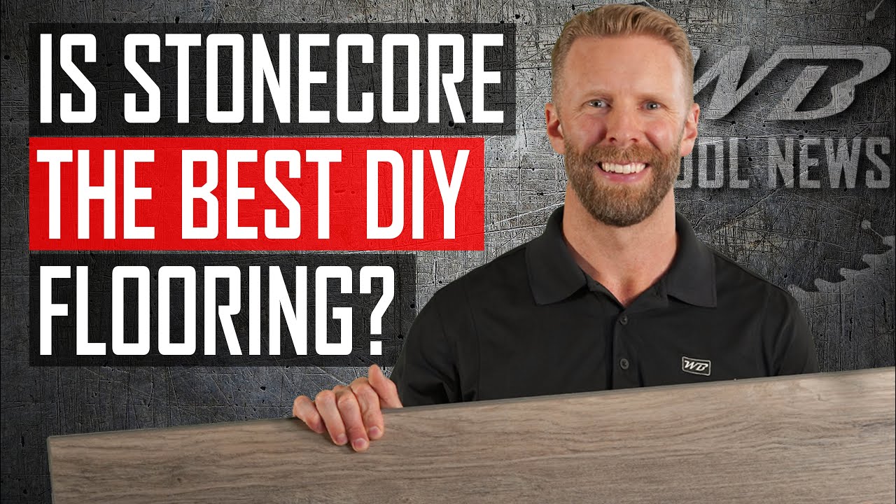 DIY Studio Upgrade | FLOORING INSTALL with Stone Core (SPC) Click LVP