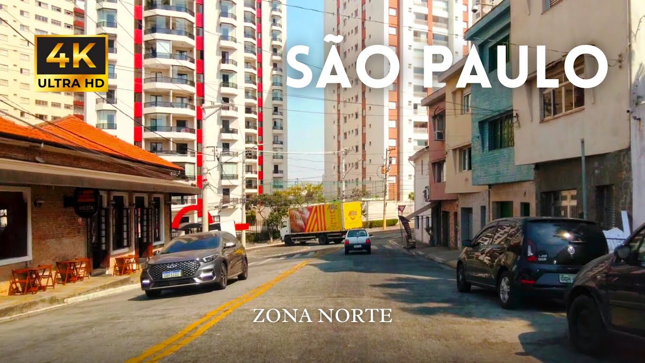 Dirigindo da Vila Nova Cachoeirinha até Santana em São Paulo 4K