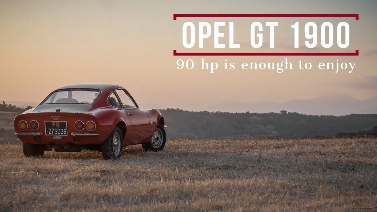 Opel GT 1900 : 90hp is enough to enjoy
