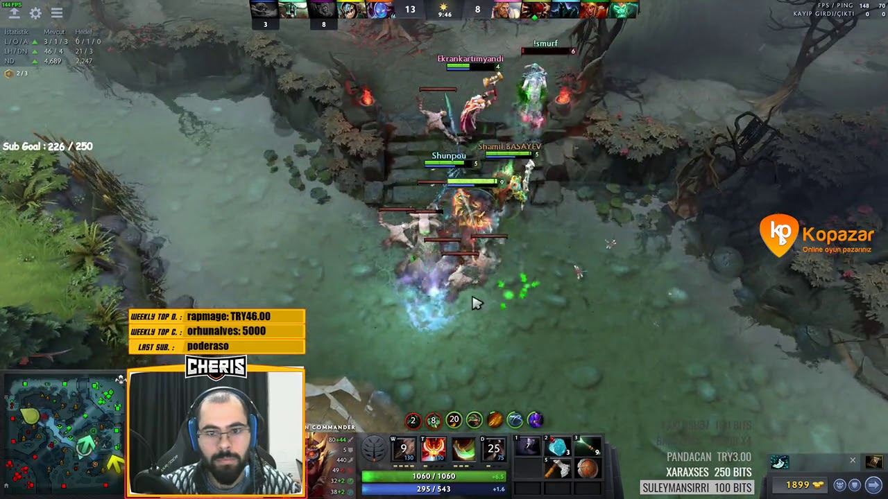 Mid Legion Commander  w / İhsan , Koray AŞIRI Eğlence içerir :D