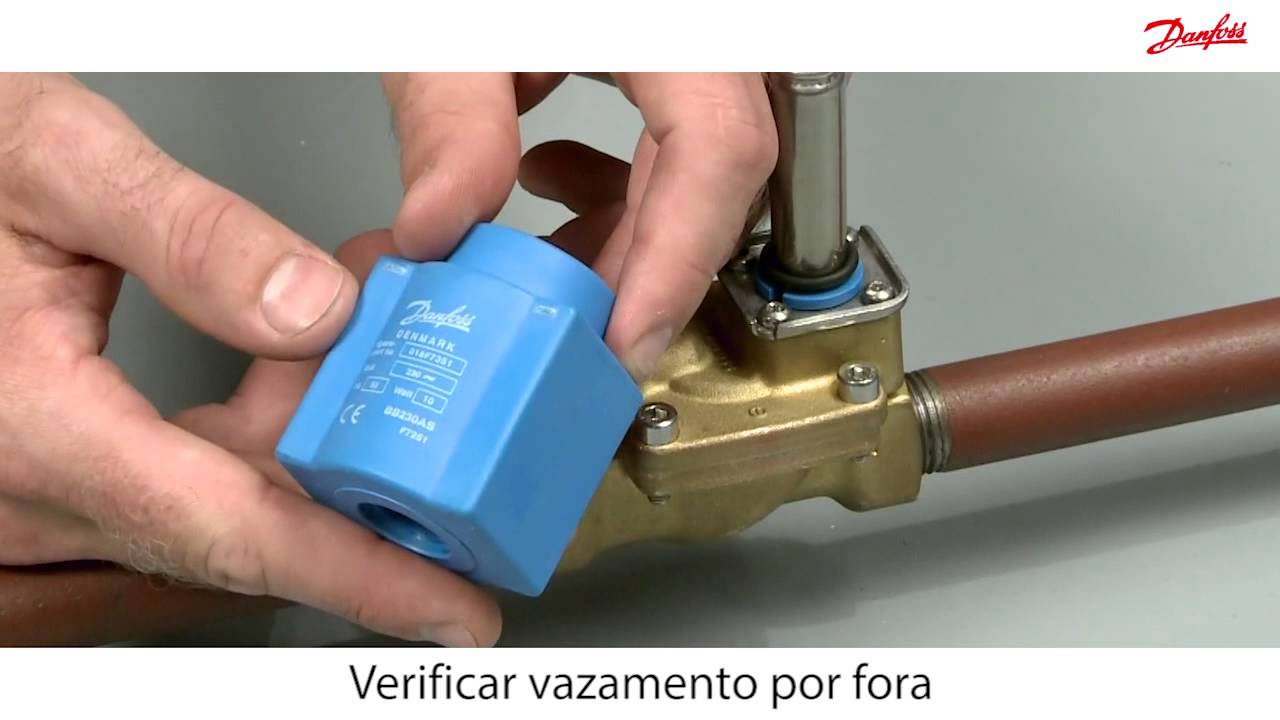 Solução de problemas para bobinas Danfoss