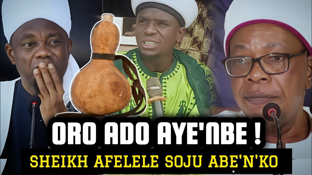 Ibanujẹ Ọrọ Ni Bi Mudeerul Markaz Sẹ Voice Out Lori Ọrọ Mufti Ilorin Pe Won Ju Ado Si Awon Ni Apo