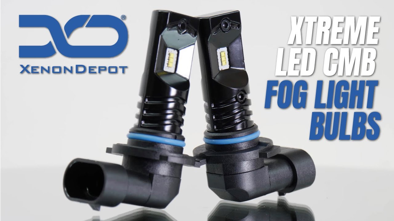 Xtreme LED CMB Fog Light Bulbs by Xenon Depot - Crisp White LED Fog Light Bulbs