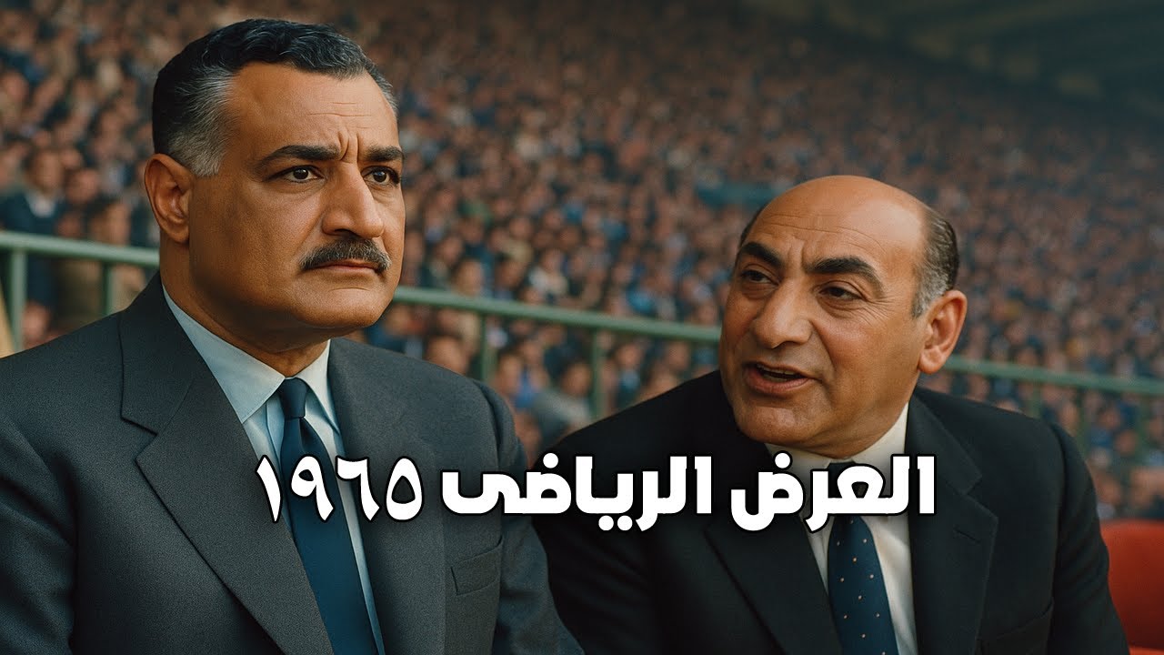 كابتن لطيف يُعلق على العرض الرياضى بحضور الزعيم جمال عبد الناصر 1965