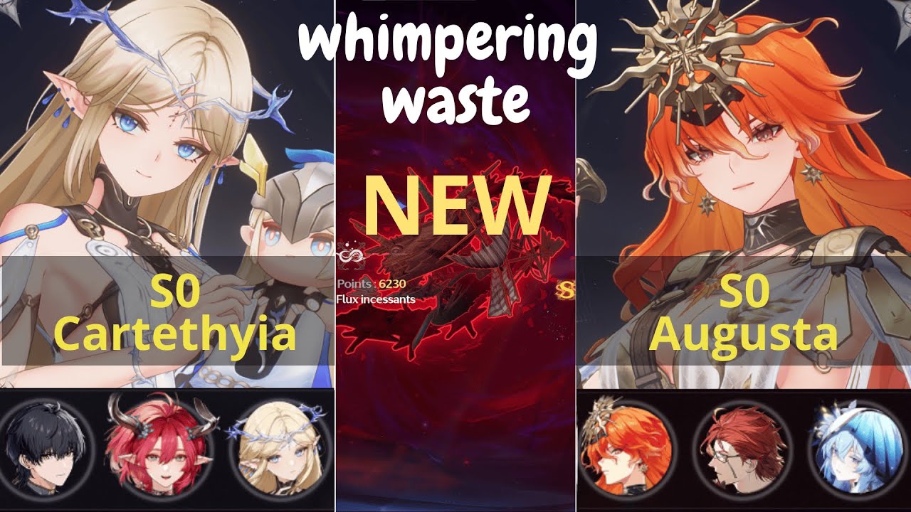 S0 Cartethyia & S0 Augusta New Whimpering Wastes 2.6 Wuthering Waves