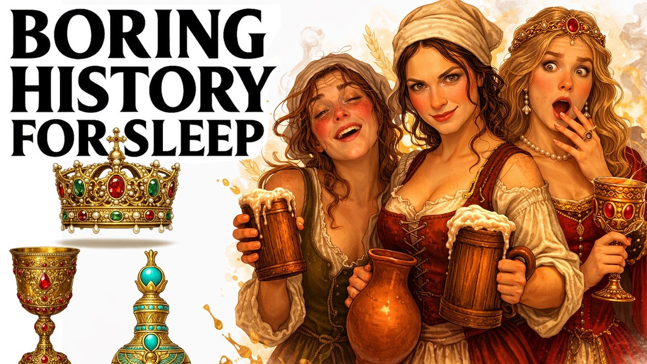 Medieval People Were Drunk More Than You Think | Boring History for Sleep