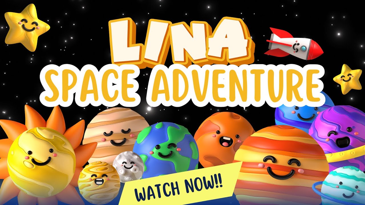 Lina’s Space Adventure 🚀 | Learn About Planets for Kids