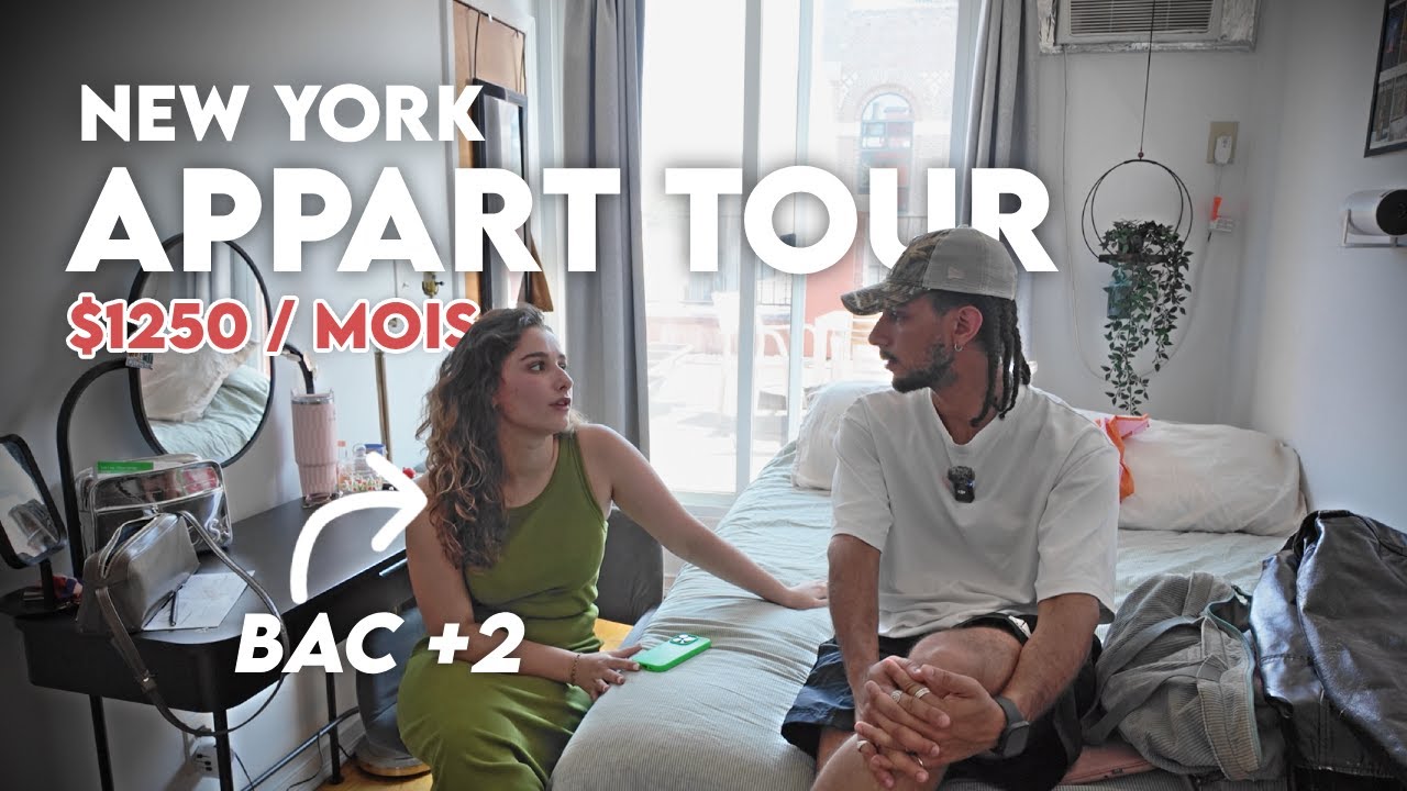 🇺🇸 VIE &agrave; New York &mdash; Elle montre son appart ! (rooftop, balcons, caf&eacute;, astuce anglais)