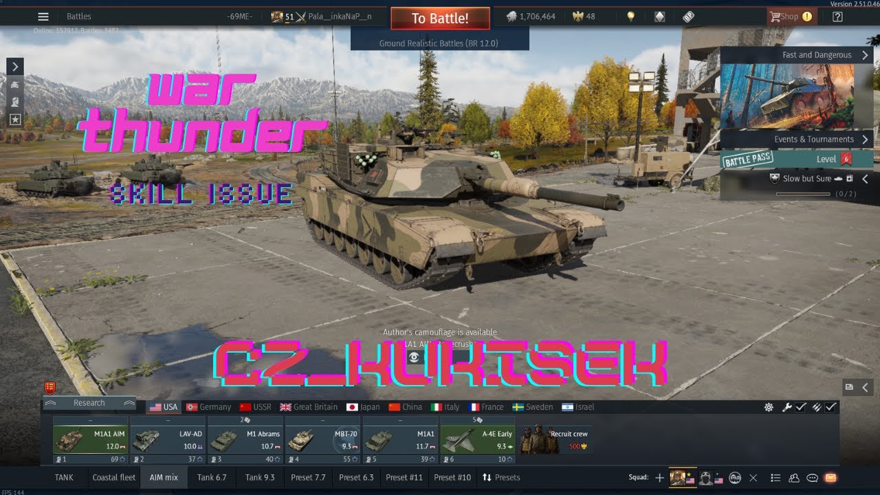 První video z WAR THUNDERU !!!
