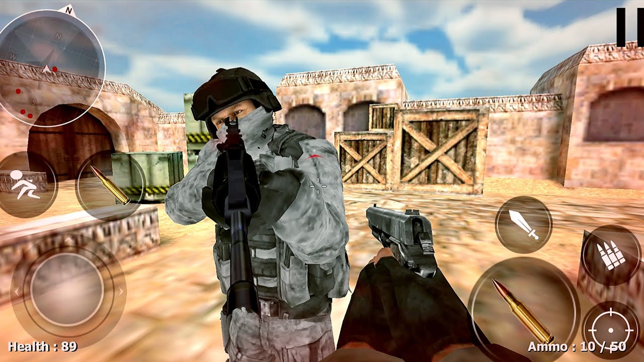 Gun Strike Critical Shooting: Levels 1-9, Offline FPS Game