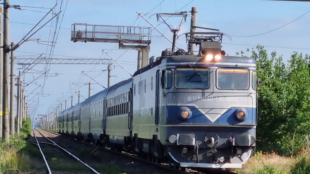 Concert de Goarne de la locomotiva electrică EA 637/ Horn Concert by electric locomotive EA 637