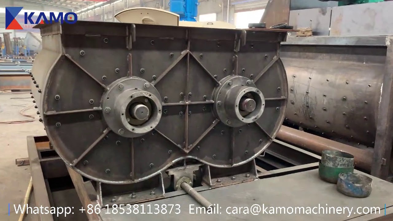JS1000 and JS500 concrete mixers that Vietnam customer customized have been produced.