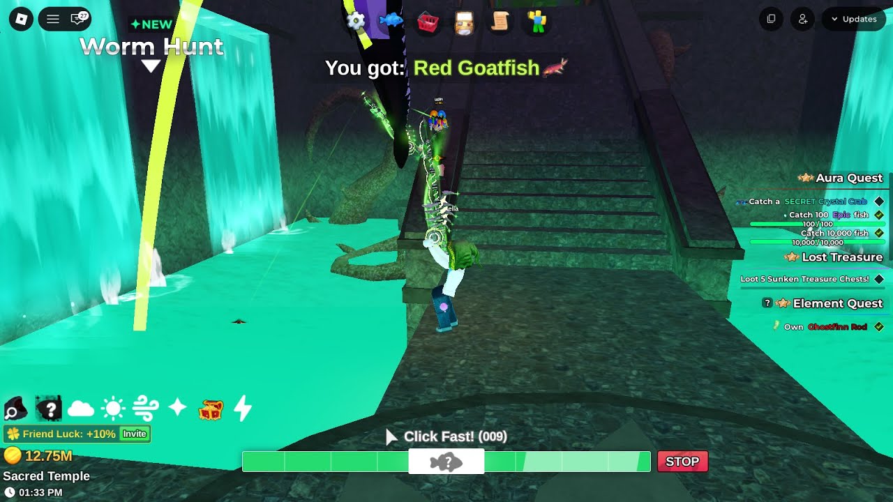 Live! Roblox fish it 6 March 2026 (Portrait)