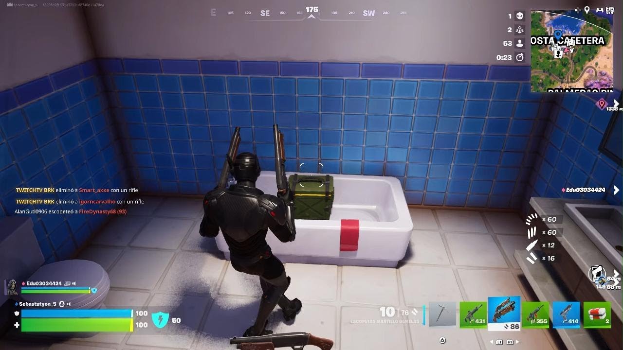 Fortnite Victoria con Colchito