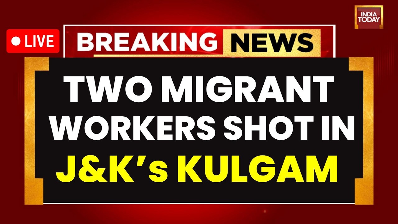 BREAKING NEWS: 2 Migrant Workers Shot In Jammu And Kashmir's Kulgam | Security Operations Underway
