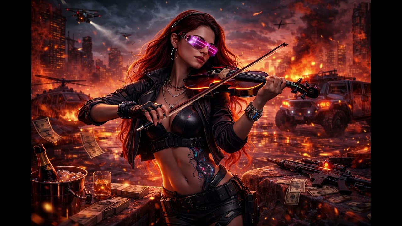 The Violin Girl Hiphop – She Turned Vibes Into Violence (Of Sound) 💥🎶