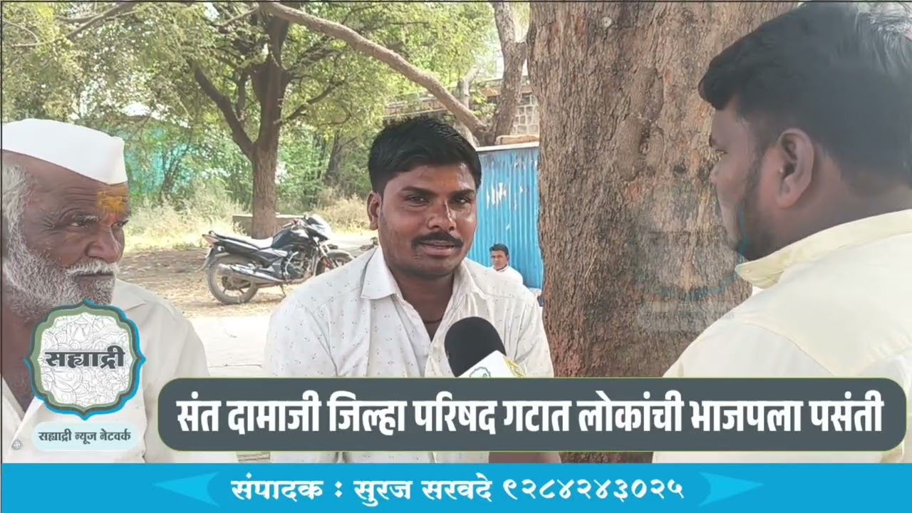 संत दामाजी जिल्हा परिषद गटात लोकांची भाजपला पसंती