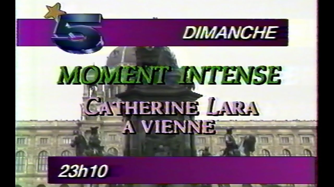 La Cinq - Pub et bande-annonce entre 1987 et 1989