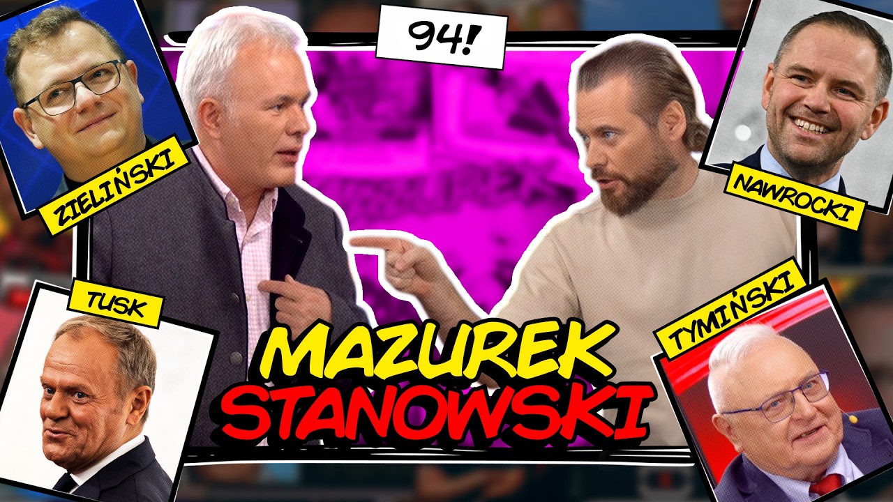 MAZUREK & STANOWSKI #94: PALUCH NAWROCKIEGO, TECZKA STANA, LIKWIDACJA KANAŁU I PODKARPACIE