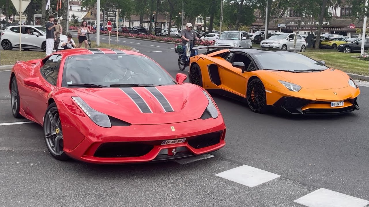 Quand tu sais plus si t&rsquo;es &agrave; Deauville ou &agrave; Monaco 🤯 (carspotting Deauville)