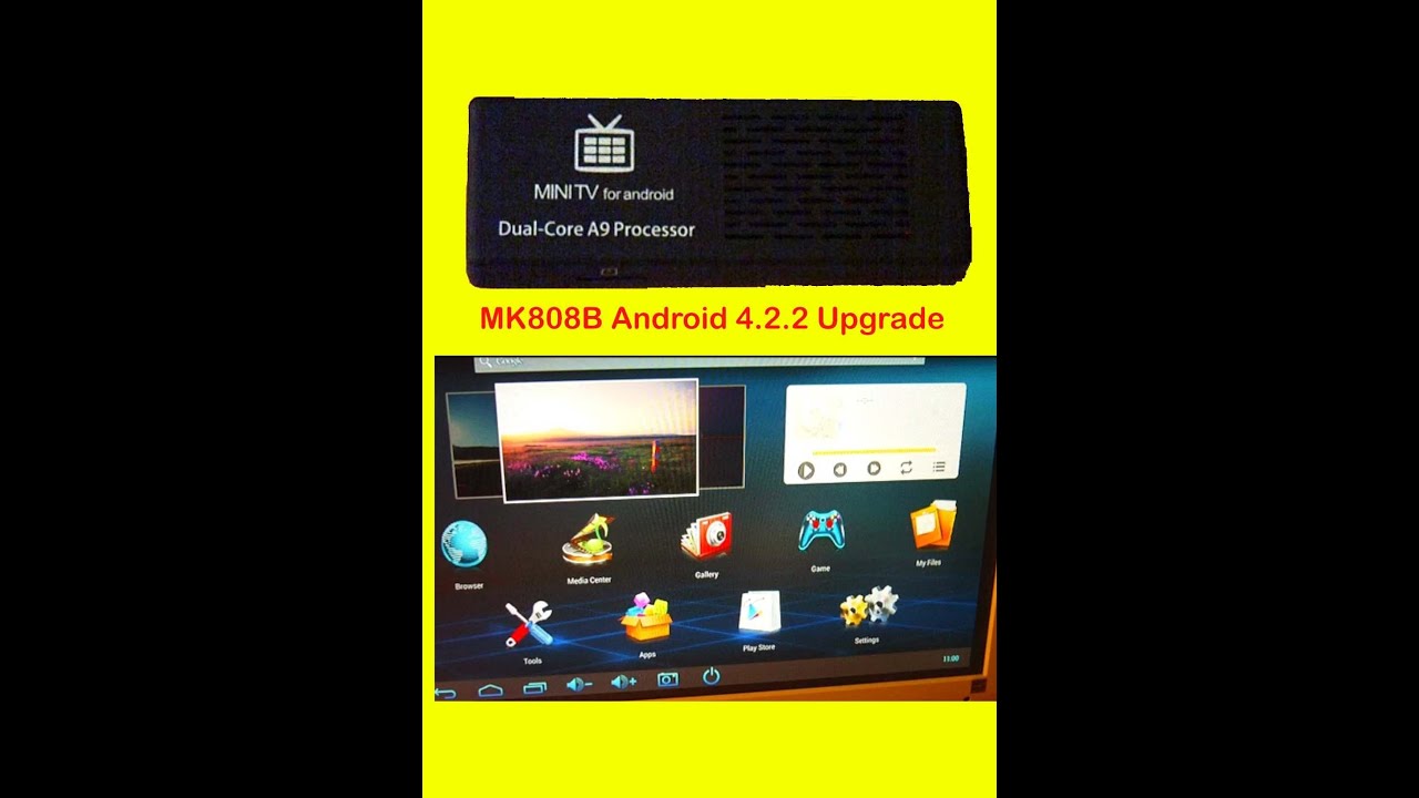 HOW TO: Upgrade the MK808B Google Android TV Stick to Android 4.2.2