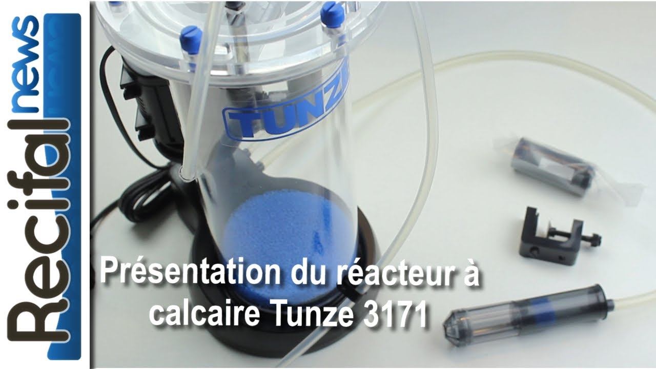 Présentation du réacteur à calcaire 3171 de Tunze