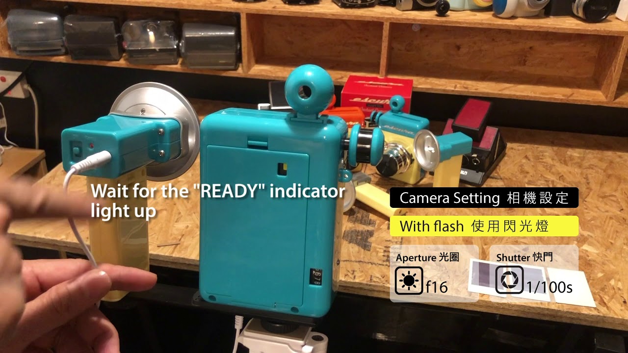 How to shoot a nice indoor instant photo with Escura Instant60s Camera