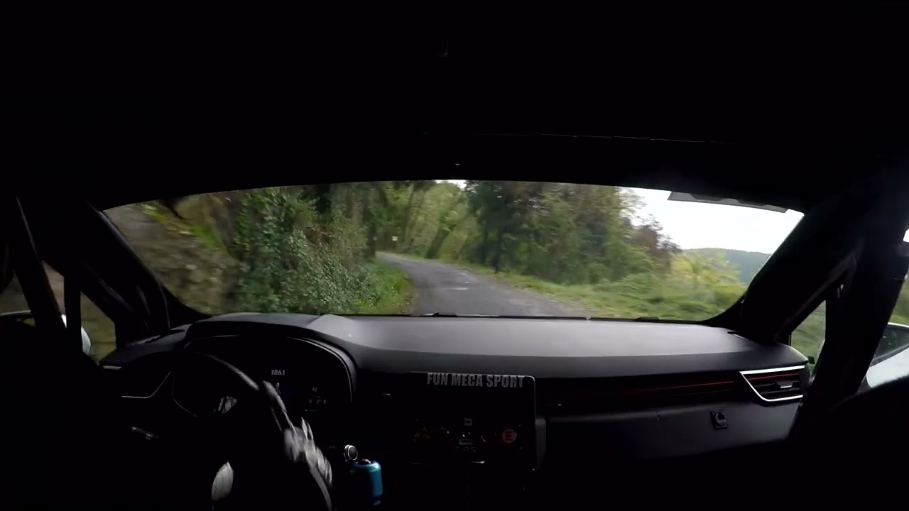 Rallye des Cévennes 2024 (ES3) : Romain Fostier - Ophélie Abchiche - Renault Clio RC5 Rally5