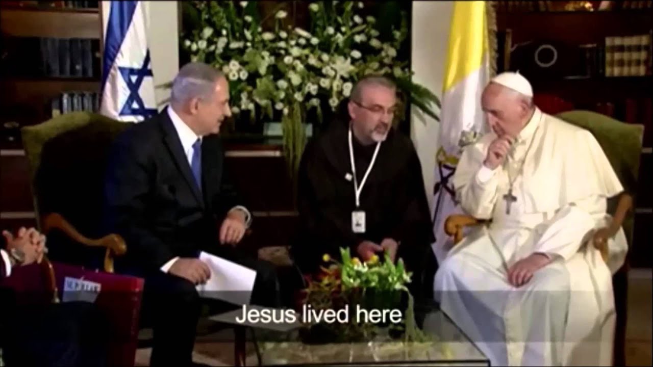 Pope corrects Israeli leader: Jesus spoke Aramaic