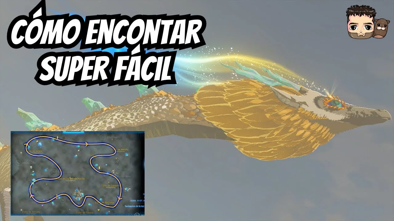 ¿Cómo encontrar al dragón blanco en Zelda Tears Of The Kingdom? - Truco para que aparezca FÁCIL