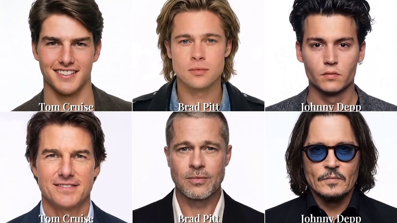 Hollywood Actors Young vs Old: Stunning AI Transformations (Then and Now 2026) Part 1