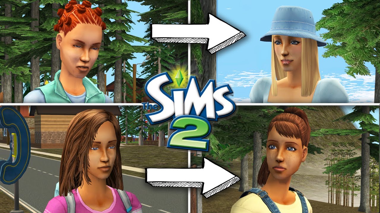 Меняем внешность горожан | The Sims 2 |