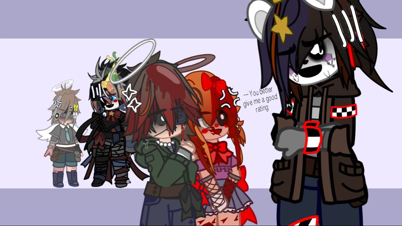 Aftons Rate Each Other + Some Others. (Not Original) {Gacha FNaF}