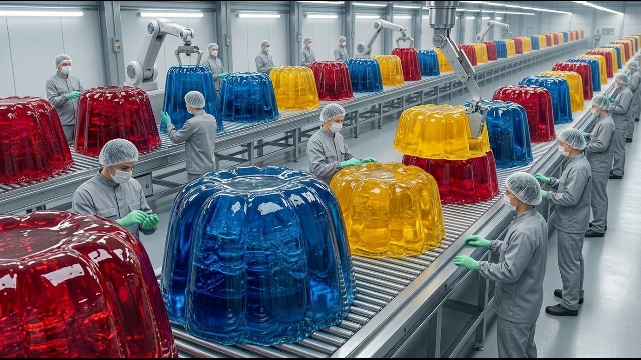Inside a Jelly Factory | How Fruit Jelly Is Really Made Step-by-Step (Full Process)