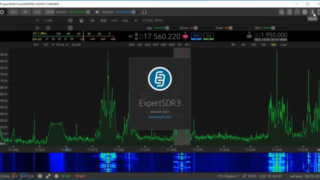 ExpertSDR3 - первые шаги