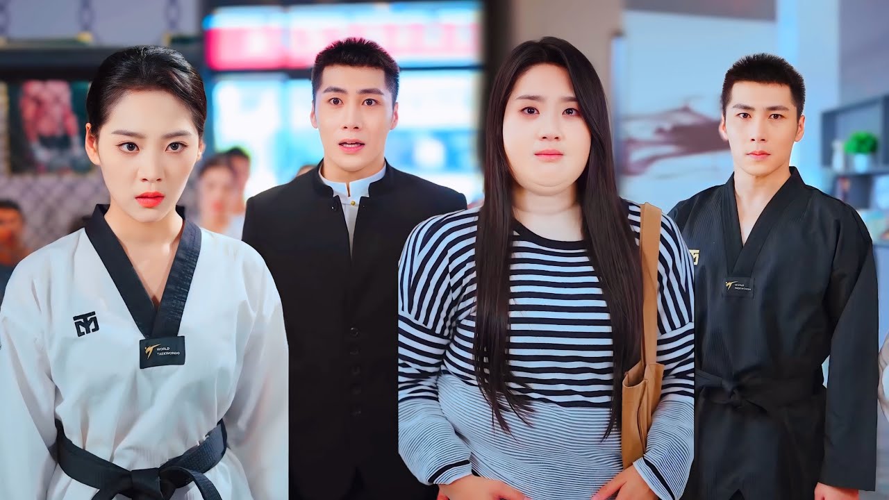 بيسخر منها عشان تخينة وهو ما يعرفش انها ضحت ببطولة التايكندوا عشان تتجوزة وتحميه😍|مسلسل كوري