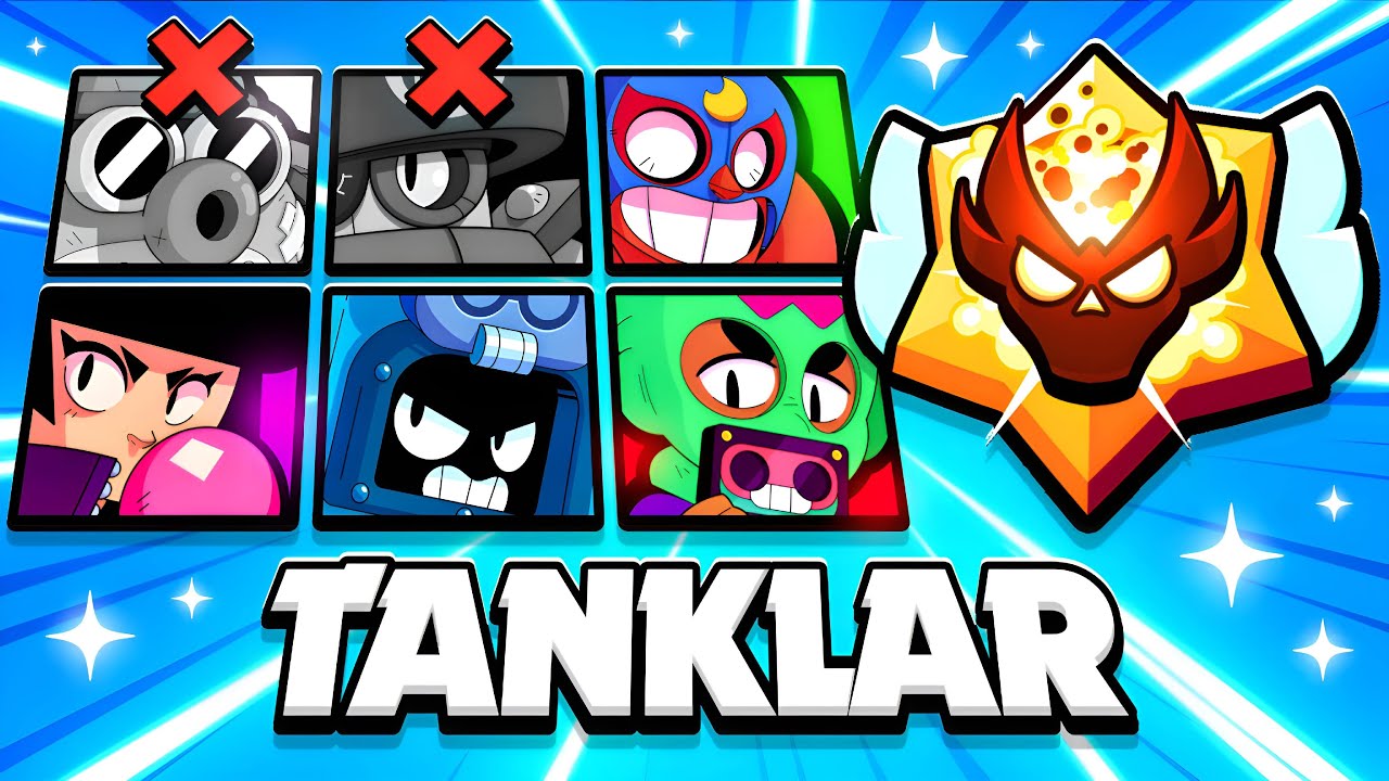 Sadece Tanklarla Aşamalı Oynuyorum! Kaybedersem Karakterim Siliniyor 😱 | Brawl Stars