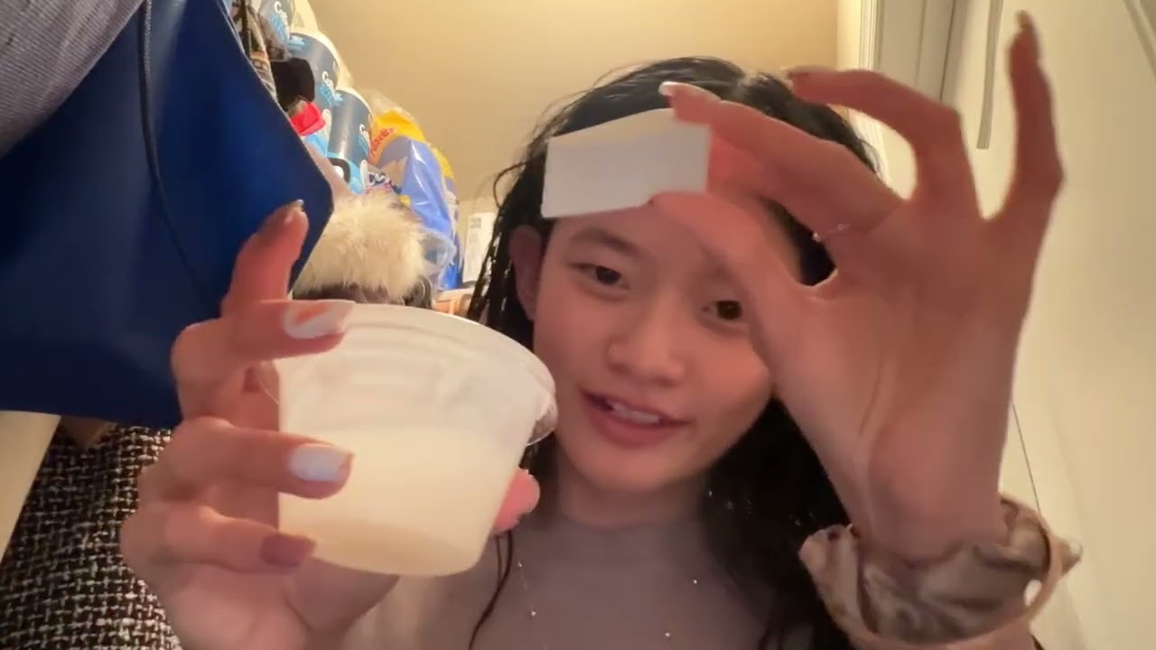 Let’s try this rice water!