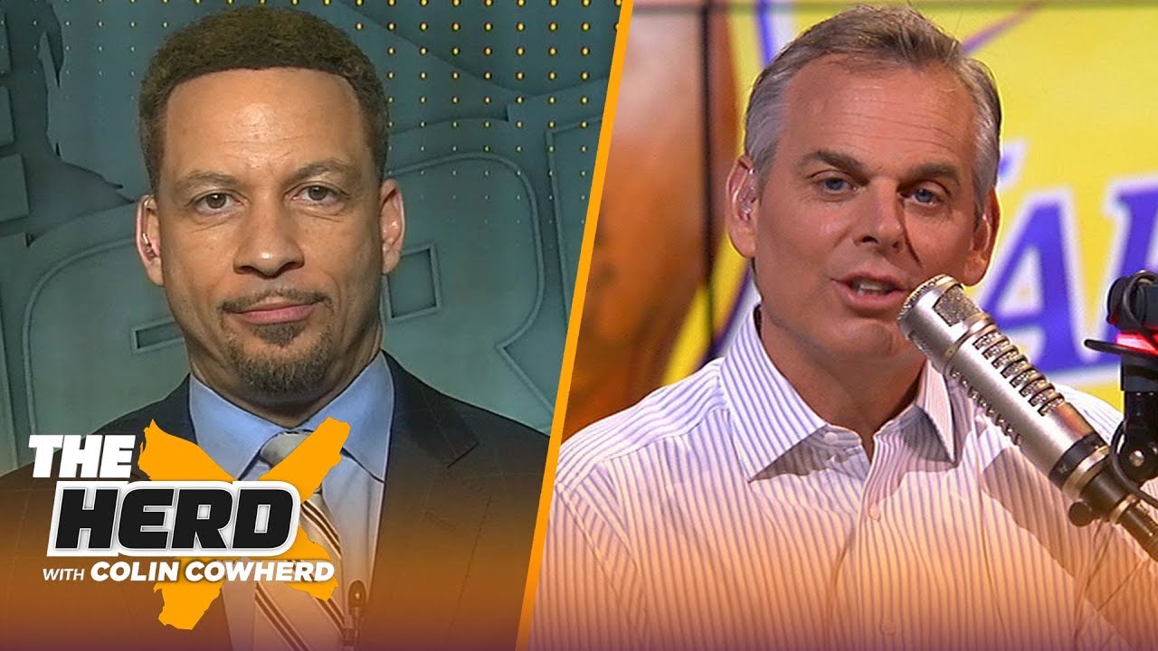 Chris Broussard: LeBron has respect for Lakers HC Frank Vogel, compares Kawhi to MJ | NBA | THE HERD