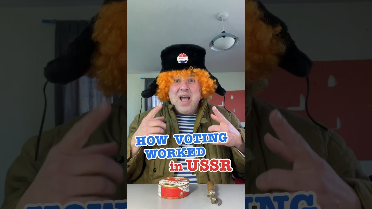 How Voting Worked in USSR #crazyrussiandad #voting #vote #votingmatters #ussr #soviet #sovietunion