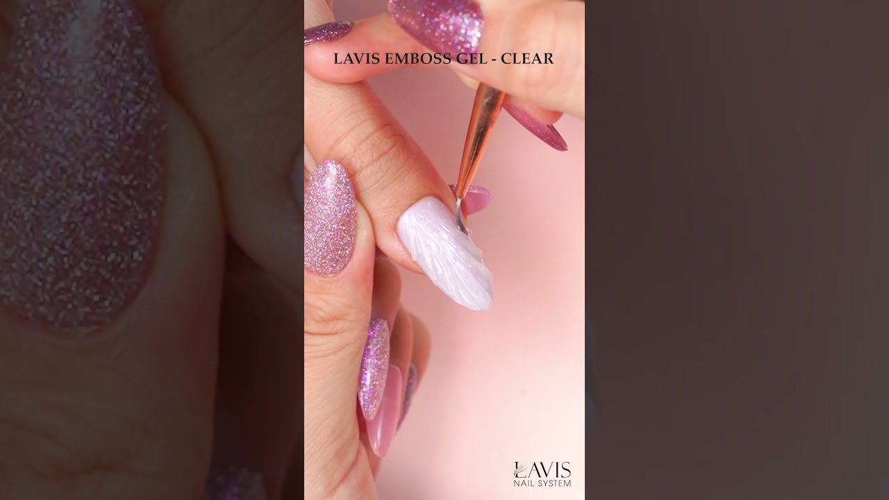 Adorable Seashell Nail Design Tutorial for Beauties  LAVIS Opal Gel 2023 #nails #diy #trendynail
