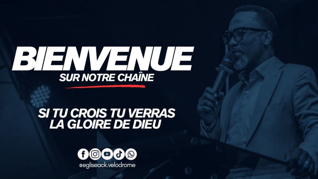 CULTE DU MARDI 27.01.2026 / VIVRE PLEINEMENT EN CHRIST AVEC LE PASTEYR PIERROT TSHABA