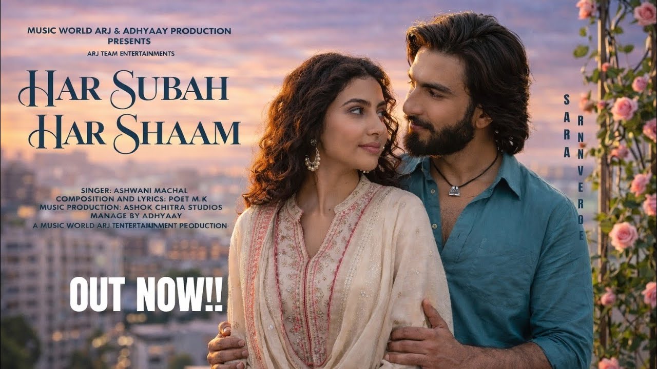 New Song 2026 | New Hindi Song Har Subha Har Shaam | Ranveer Singh Sara Romantic Song #lovesong @yrf