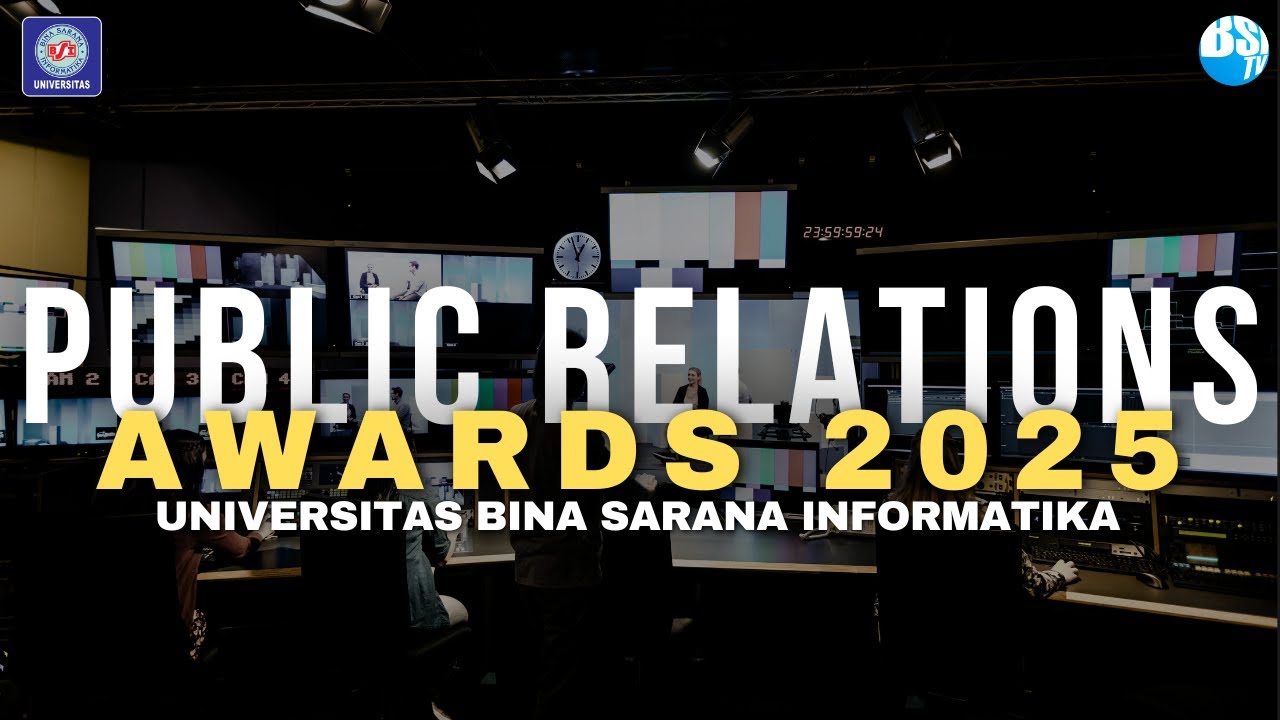 PUBLIC RELATIONS AWARDS 2025 - UNIVERSITAS BINA SARANA INFORMATIKA