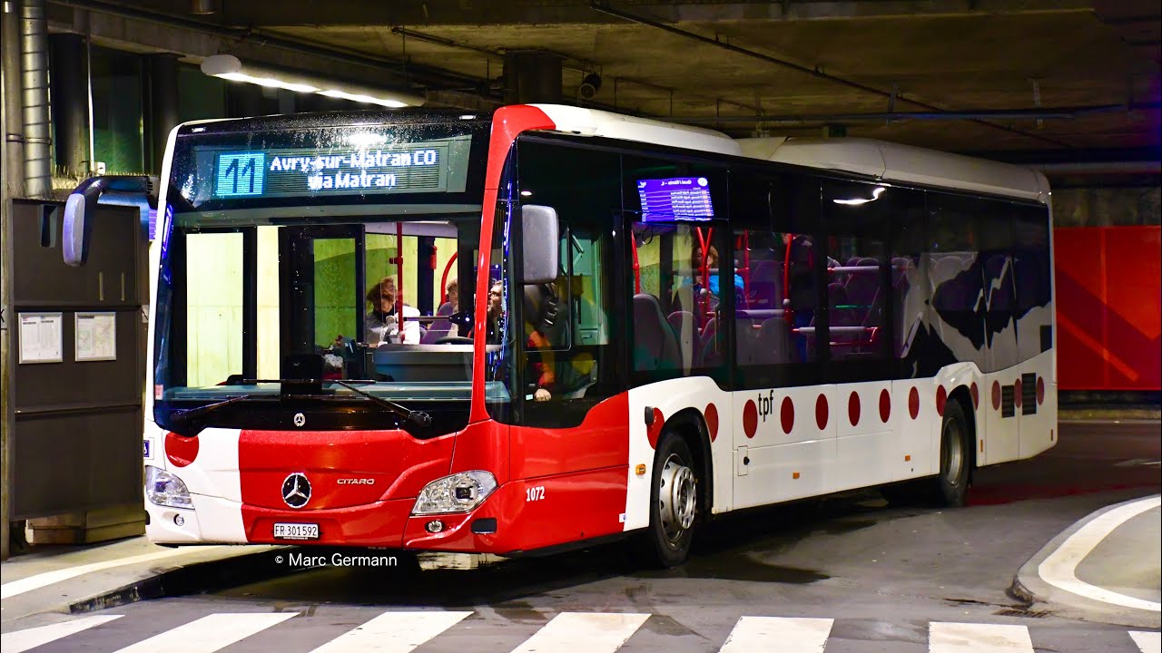 Passages des véhicules TPF - Fribourg  - le 01.octobre.2025 @transportspublicsfribourgeois 