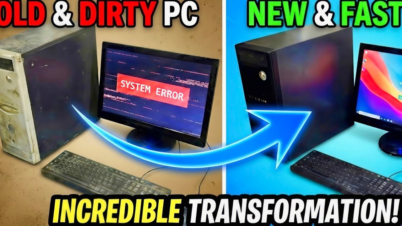 Old PC to Brand New! 💻 The Ultimate Transformation